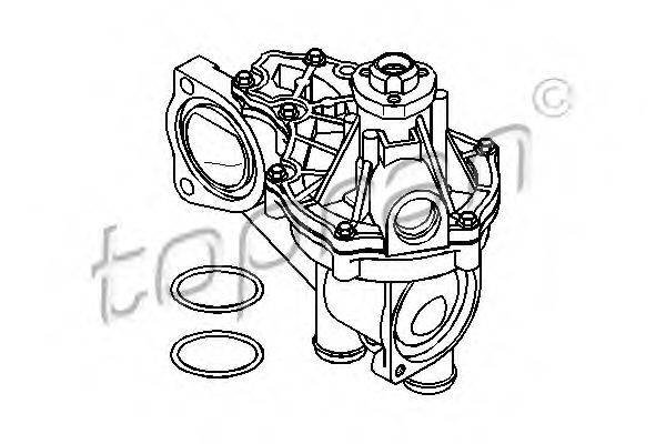 TOPRAN 100715 Водяной насос