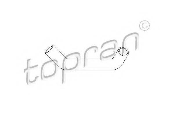 TOPRAN 103447 Шланг радиатора