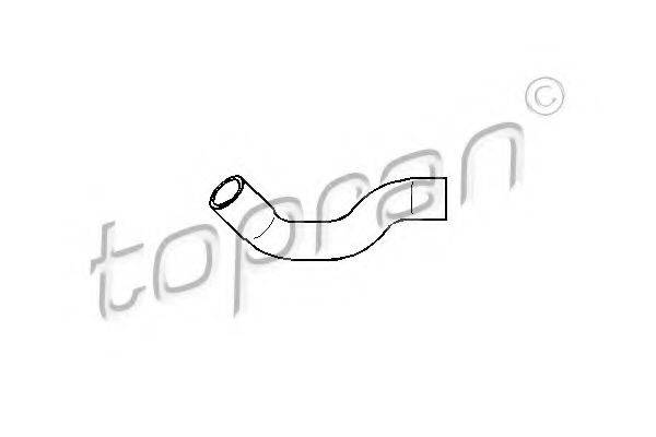 TOPRAN 111977 Шланг радиатора