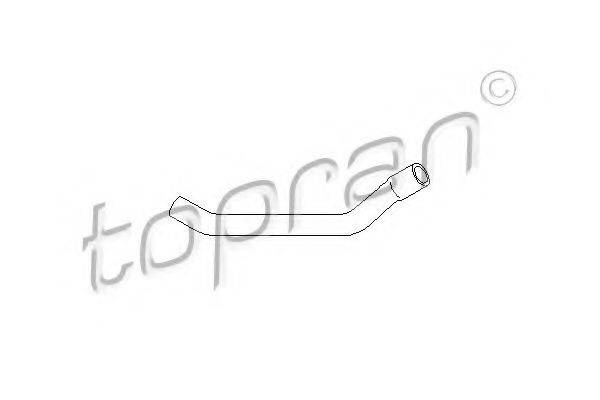 TOPRAN 109011 Шланг радиатора