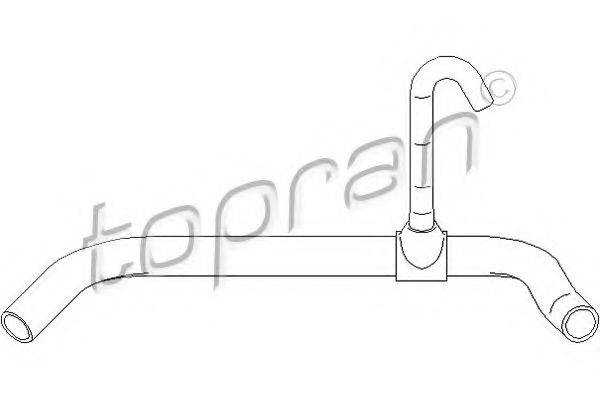 TOPRAN 111799 Шланг радиатора
