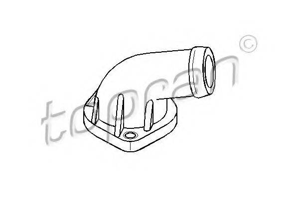 TOPRAN 107305 Фланец охлаждающей жидкости