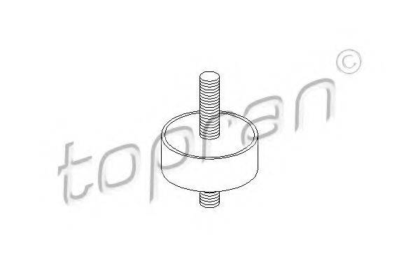 TOPRAN 108767 Подвеска, радиатор