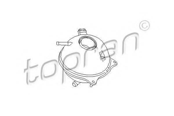 TOPRAN 103006 Компенсационный бак, охлаждающая жидкость