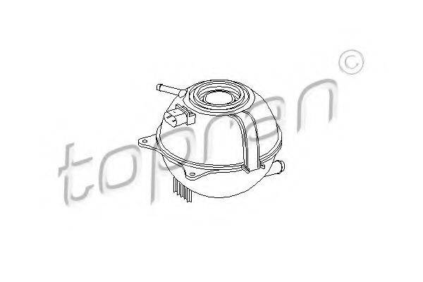 TOPRAN 109342 Компенсационный бак, охлаждающая жидкость