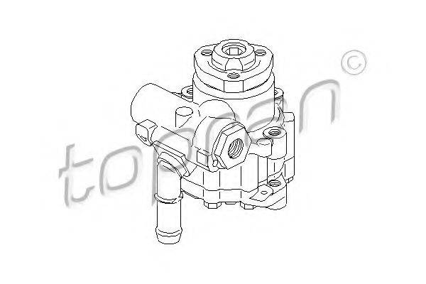 TOPRAN 112447 Гидравлический насос, рулевое управление