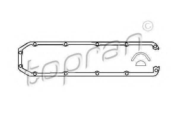TOPRAN 100658 Комплект прокладок, крышка головки цилиндра