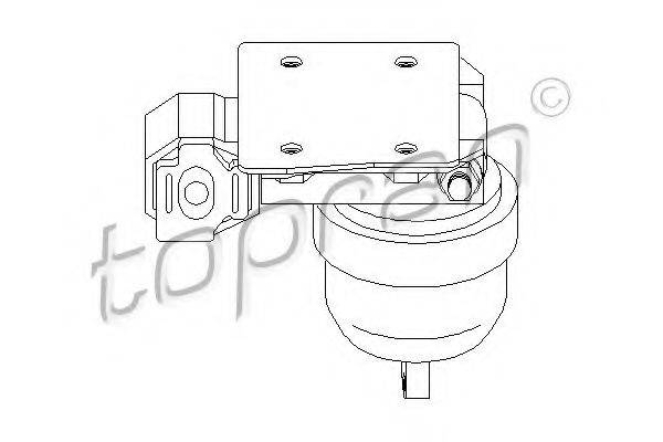 TOPRAN 107963 Подвеска, двигатель