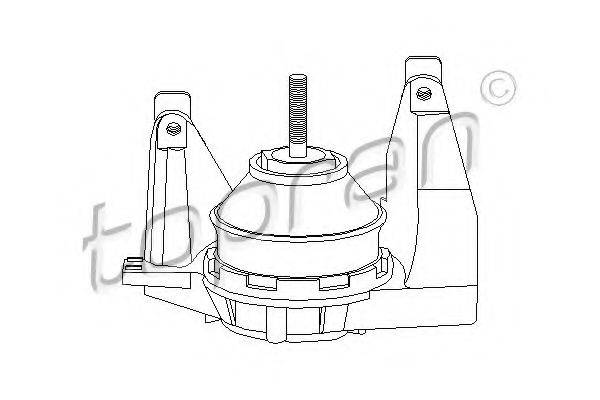 TOPRAN 103730 Подвеска, двигатель