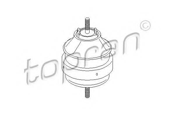 TOPRAN 104423 Подвеска, двигатель