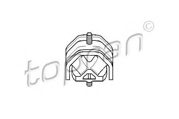 TOPRAN 104283 Подвеска, двигатель