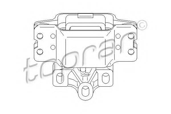 TOPRAN 110762 Подвеска, двигатель