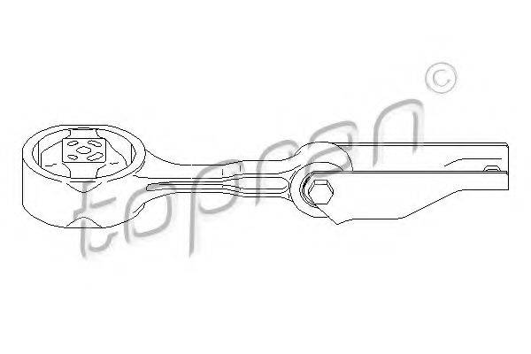 TOPRAN 110843 Подвеска, ступенчатая коробка передач