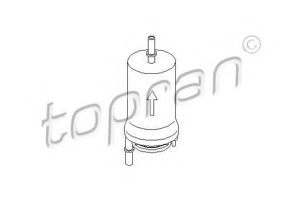 TOPRAN 109656 Топливный фильтр