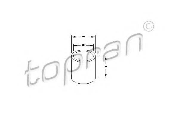 TOPRAN 100053 Втулка, вал стартера