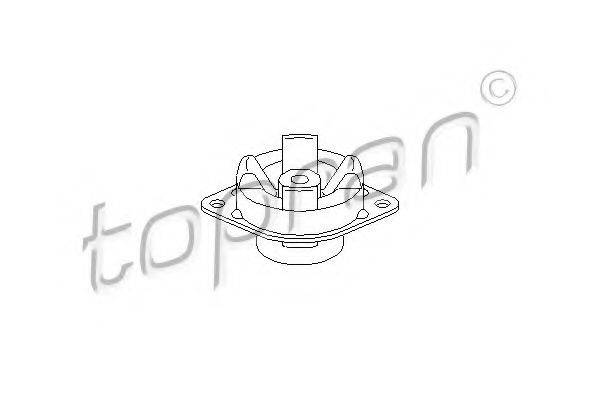 TOPRAN 103611 Подушка, автоматическая коробка передач