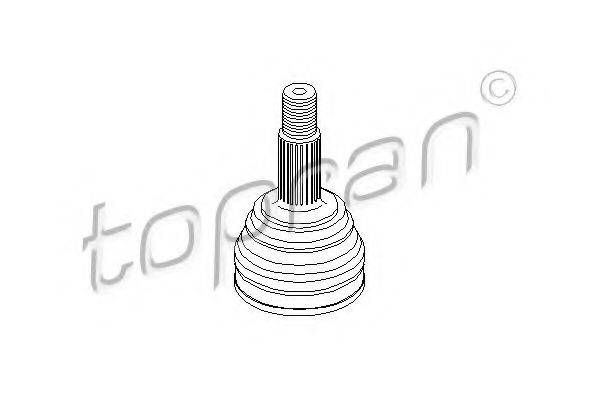 TOPRAN 103395 Шарнир, приводной вал