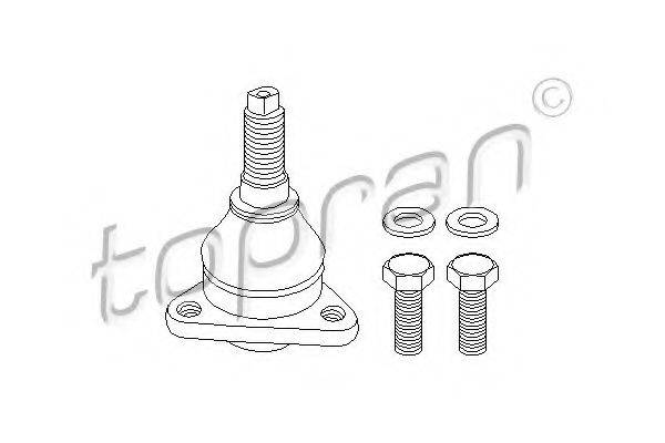 TOPRAN 103262 Несущий / направляющий шарнир