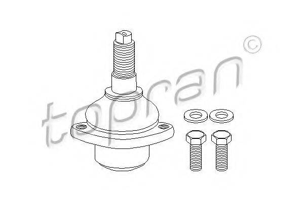 TOPRAN 103347 Несущий / направляющий шарнир
