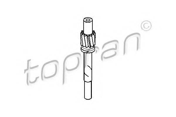 TOPRAN 107400 Тросик спидометра