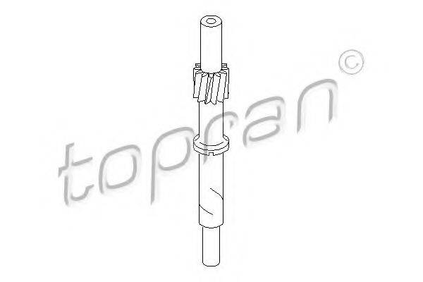 TOPRAN 107401 Тросик спидометра