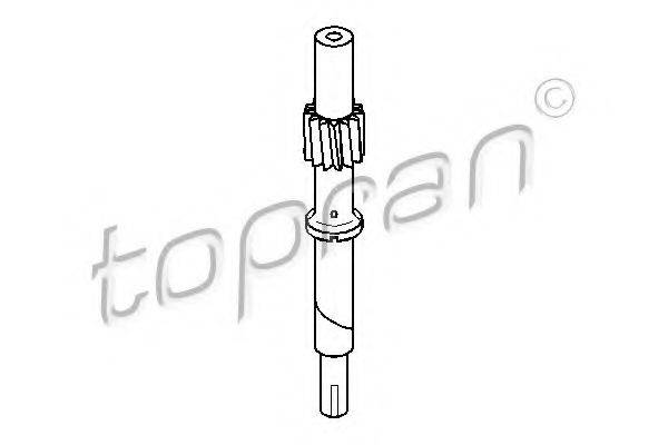 TOPRAN 107402 Тросик спидометра
