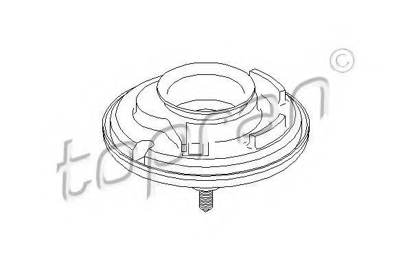 TOPRAN 108299 Тарелка пружины