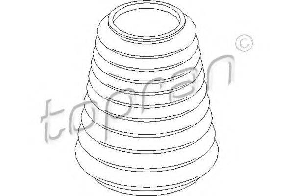 TOPRAN 103619 Защитный колпак / пыльник, амортизатор