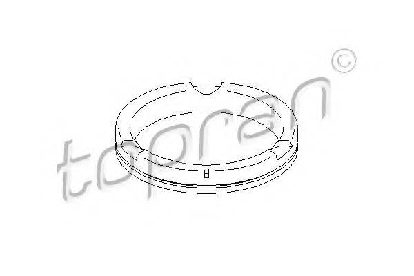 TOPRAN 103744 Подшипник качения, опора стойки амортизатора