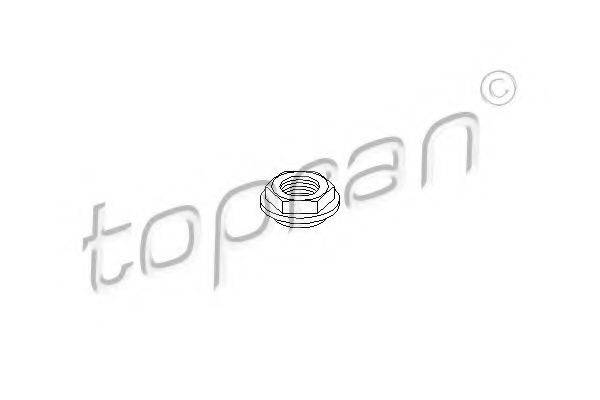 TOPRAN 103040 Резьбовая втулка, стойка амортизатора