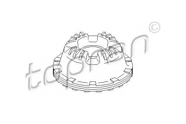TOPRAN 110447 Опора стойки амортизатора