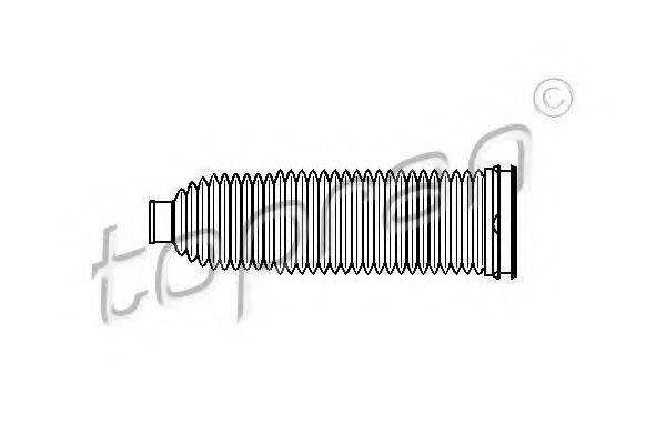 TOPRAN 110967 Пыльник, рулевое управление
