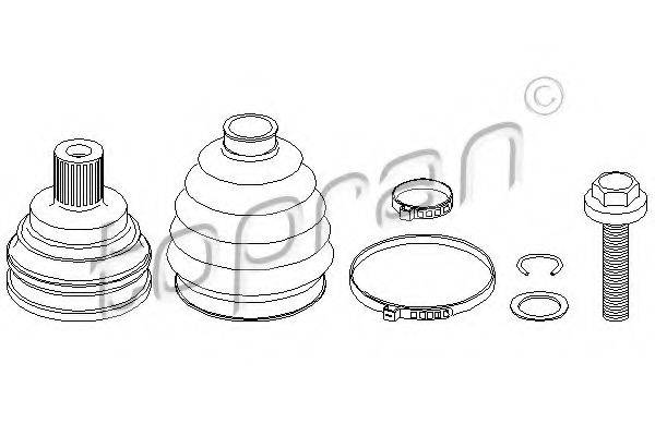 TOPRAN 110806 Шарнирный комплект, приводной вал