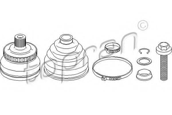 TOPRAN 108113 Шарнирный комплект, приводной вал