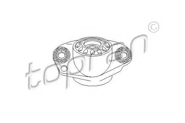 TOPRAN 108242 Опора стойки амортизатора