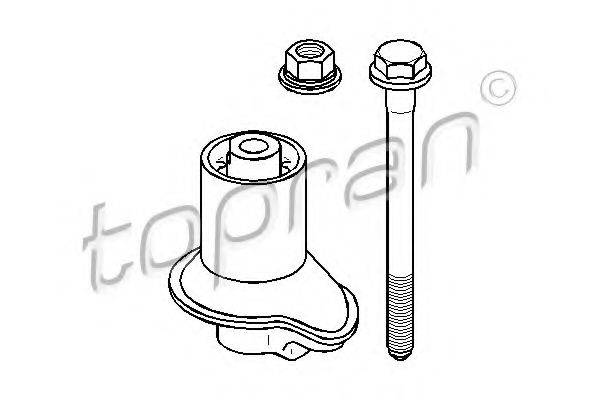 TOPRAN 109782 Комплект подшипника, балка моста