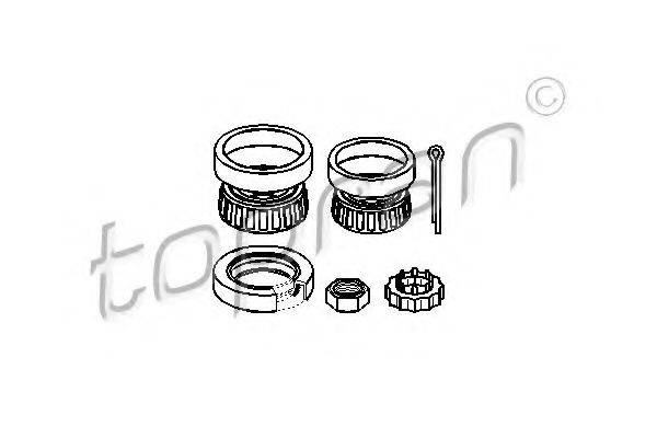 TOPRAN 103751 Комплект подшипника ступицы колеса