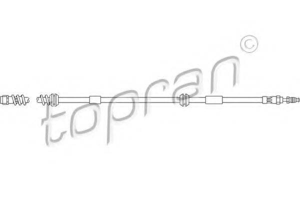TOPRAN 111058 Тормозной шланг