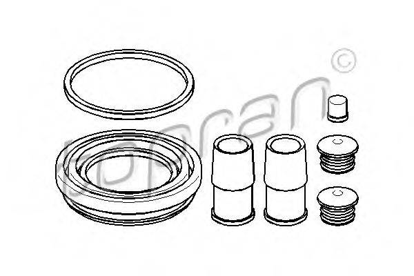 TOPRAN 108347 Ремкомплект, тормозной суппорт