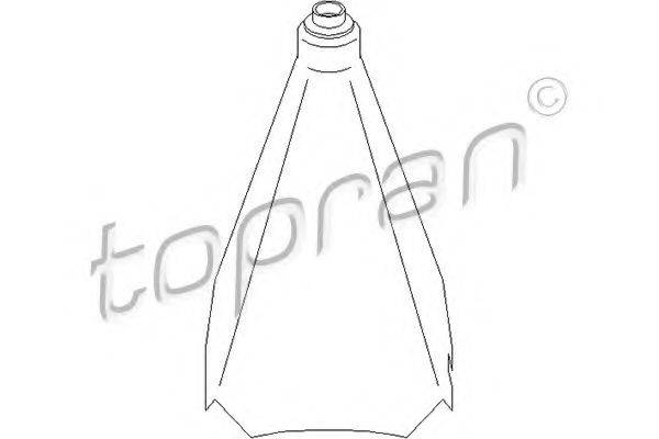 TOPRAN 110903 Обшивка рычага переключения
