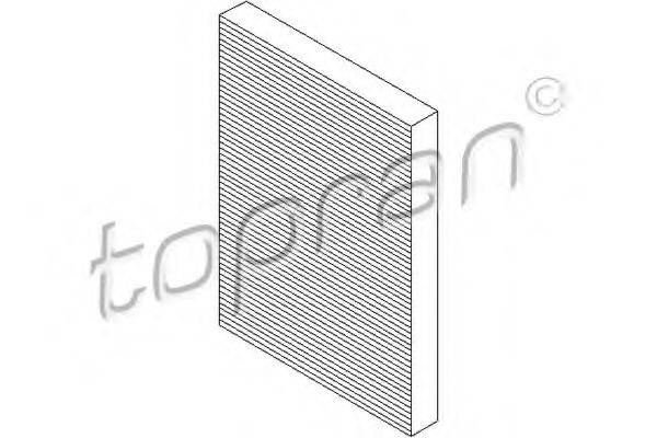 TOPRAN 108617 Фильтр, воздух во внутренном пространстве