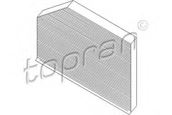 TOPRAN 111123 Фильтр, воздух во внутренном пространстве
