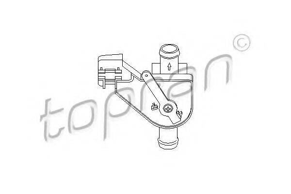 TOPRAN 102654 Регулирующий клапан охлаждающей жидкости