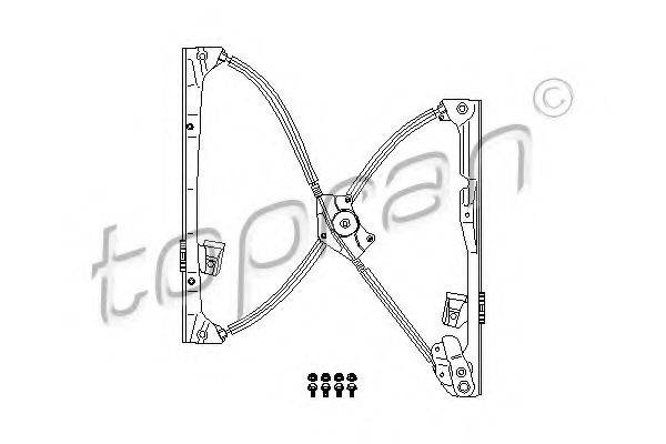 TOPRAN 111271 Подъемное устройство для окон