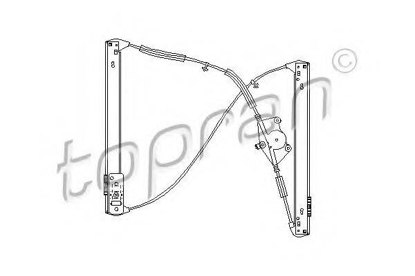 TOPRAN 111275 Подъемное устройство для окон