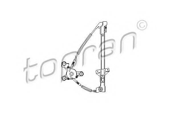 TOPRAN 110450 Подъемное устройство для окон