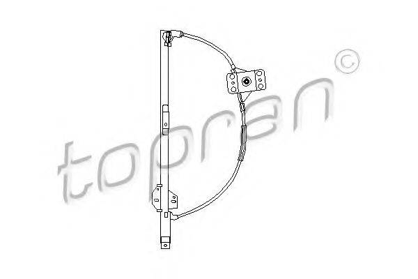 TOPRAN 104098 Подъемное устройство для окон