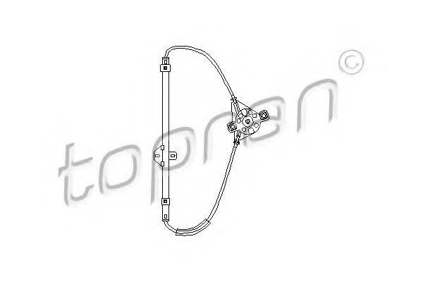 TOPRAN 102991 Подъемное устройство для окон