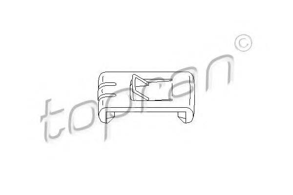 TOPRAN 102673 Регулировочный элемент, регулировка сидения