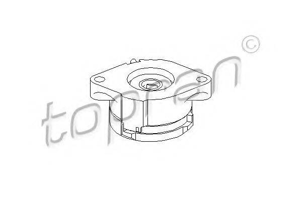 TOPRAN 108418 Натяжитель ремня, клиновой зубча